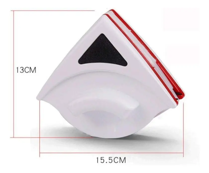 Limpiavidrios Magnético Triangular Rumish + Repuestos