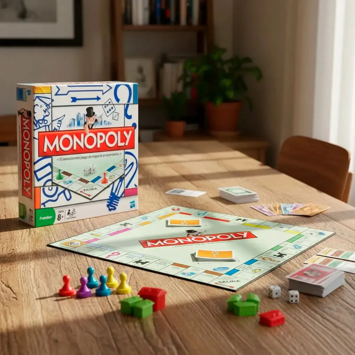 Juego De Mesa Monopoly Popular Hasbro Original En Español