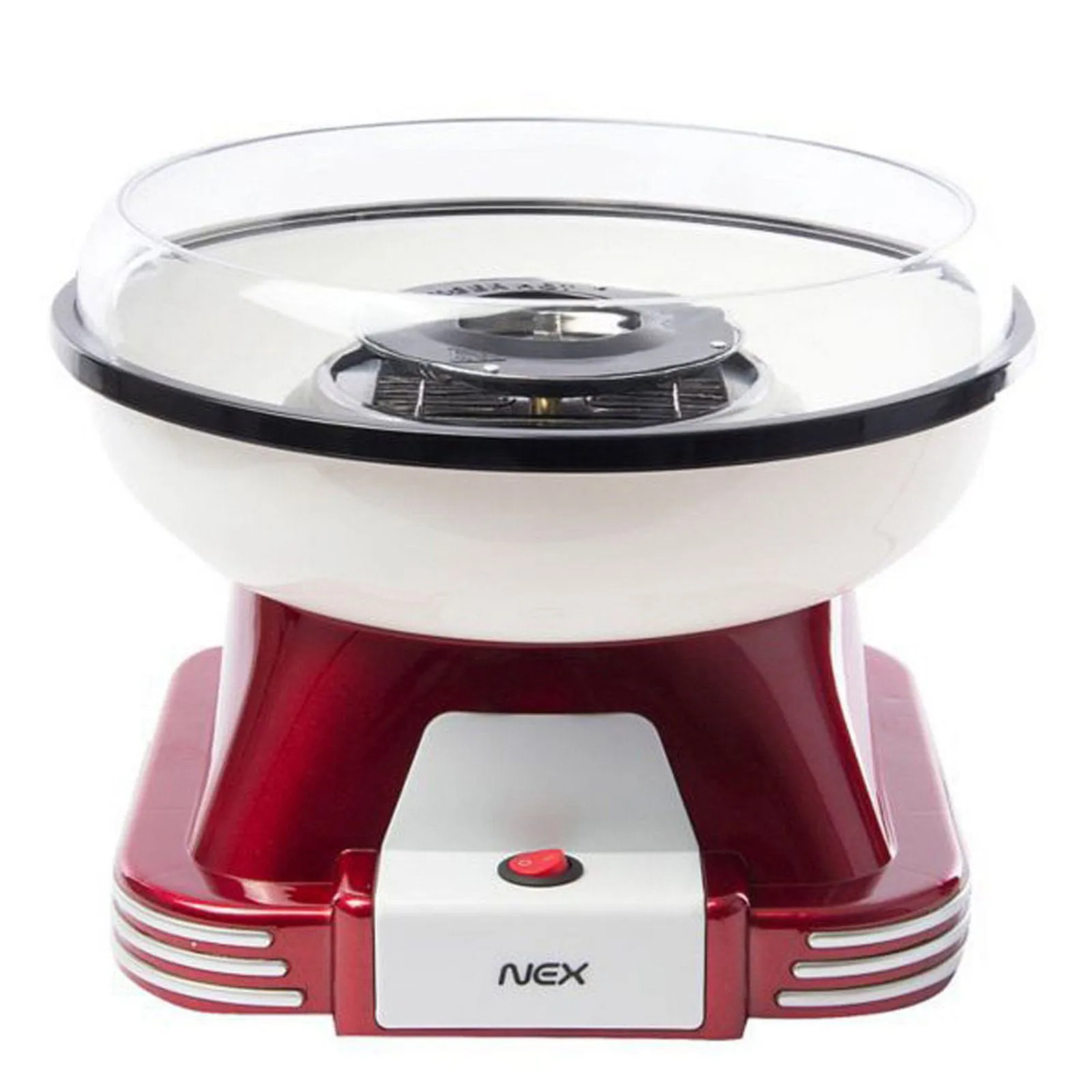 Máquina Algodón De Azúcar Nex Ccm5252r Retro Roja