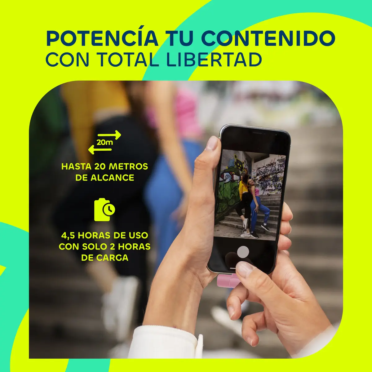 Micrófono Inalámbrico Ringo x2 Corbatero USB-C Lightning