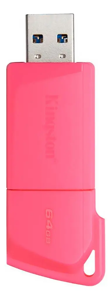 Pendrive Kingston 64gb Exodia M USB 3.2 Rosa