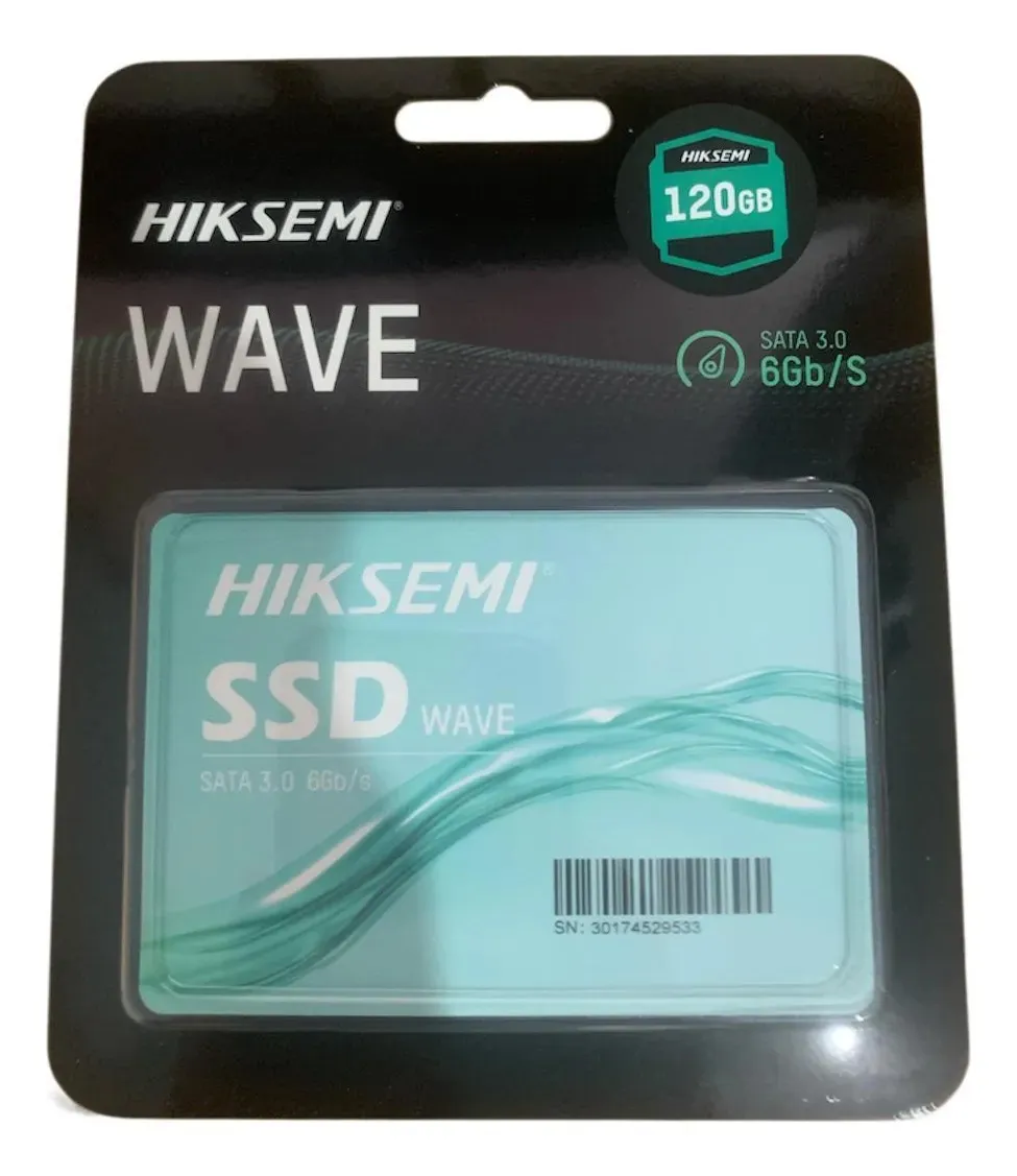 SSD 120GB Hiksemi Wave 2.5" SATA III 520MB/s PC Notebook