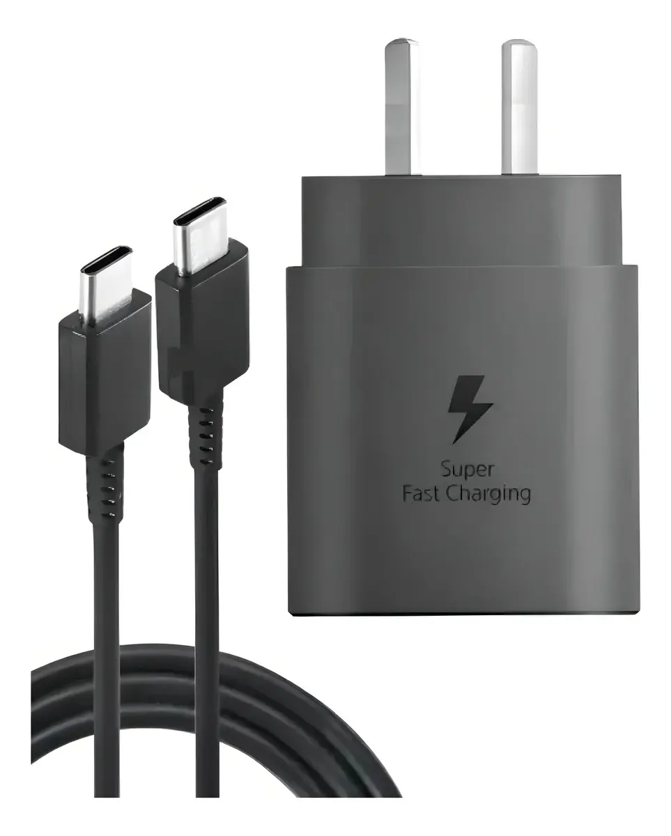 Cargador Rápido Pro21 30w Tipo C + Cable Usb-c Negro