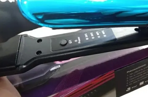 Planchita Pelo OM Gw-770 Placa Cerámica Temperatura