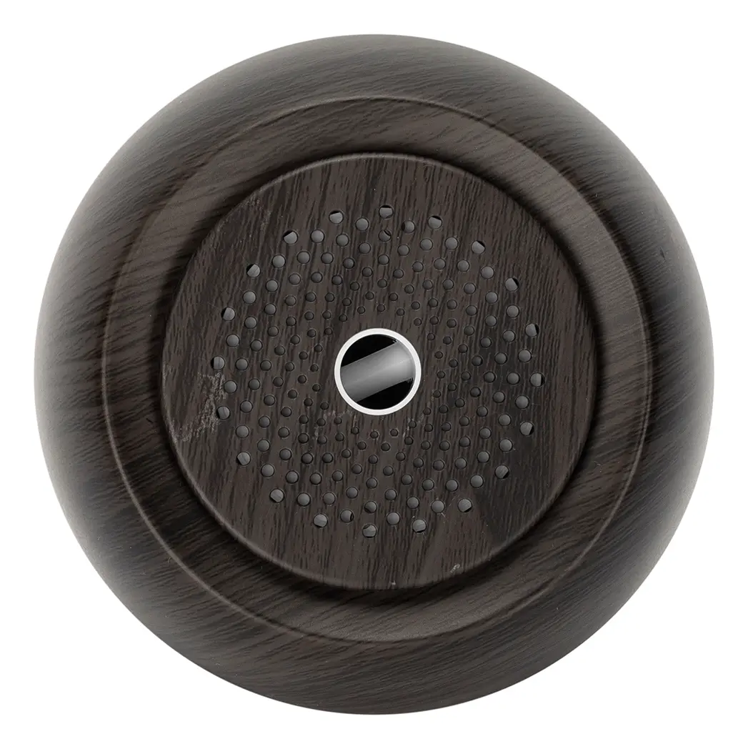 Difusor Humidificador Gadnic 300ml Efecto Madera Luz Led