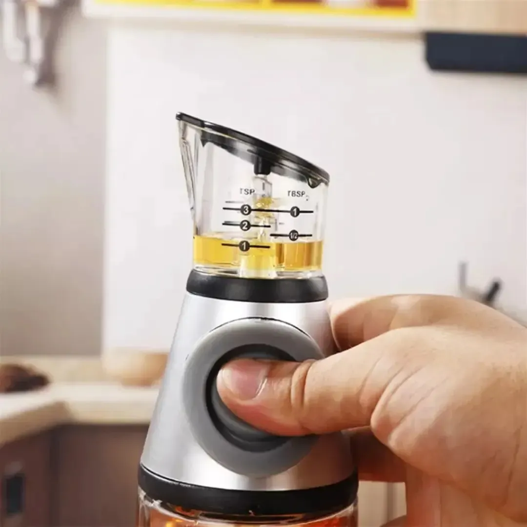 Aceitero Vidrio Waffy 500ml Dispenser Pico Vertedor