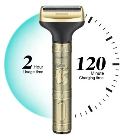 Máquina Cortapelo 3 En 1 Daling DL-9266 Barba Nariz USB