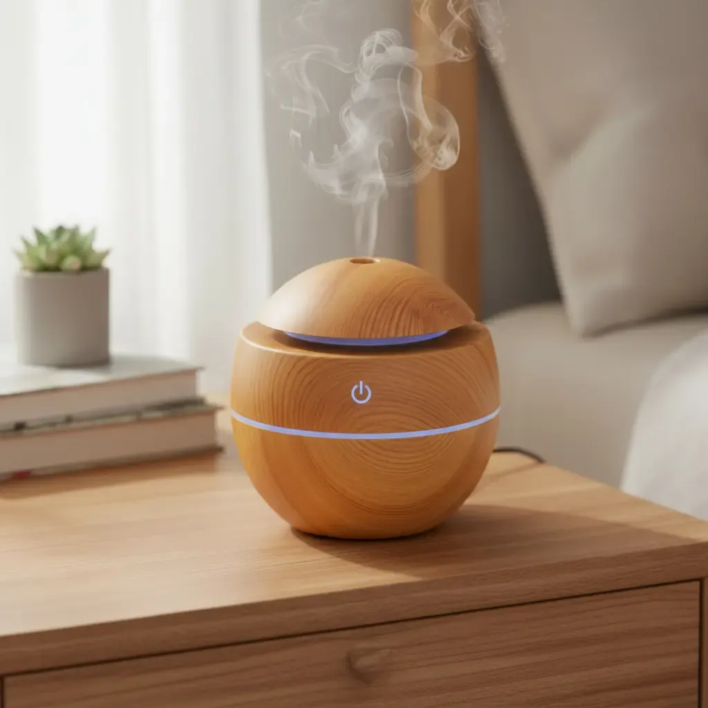 Humidificador Aromatizador USB Luz Led 150ml