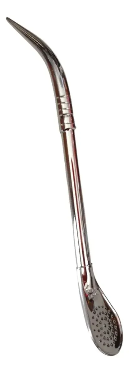 Bombilla Pico De Loro Alpaca Jaleña Filtro Plano Mate
