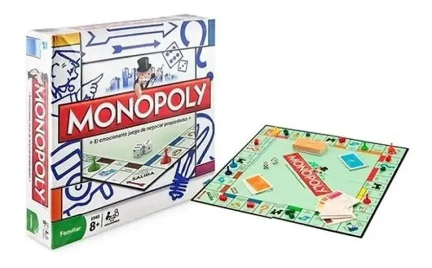 Juego De Mesa Monopoly Popular Hasbro Original En Español