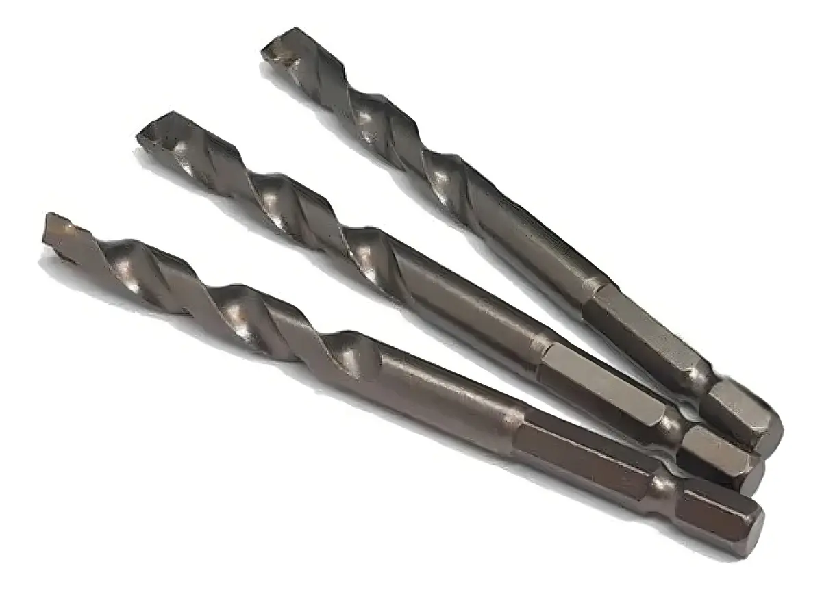Set 3 Mechas Widia Venturo Hexagonal 6 8 10mm Mamposteria