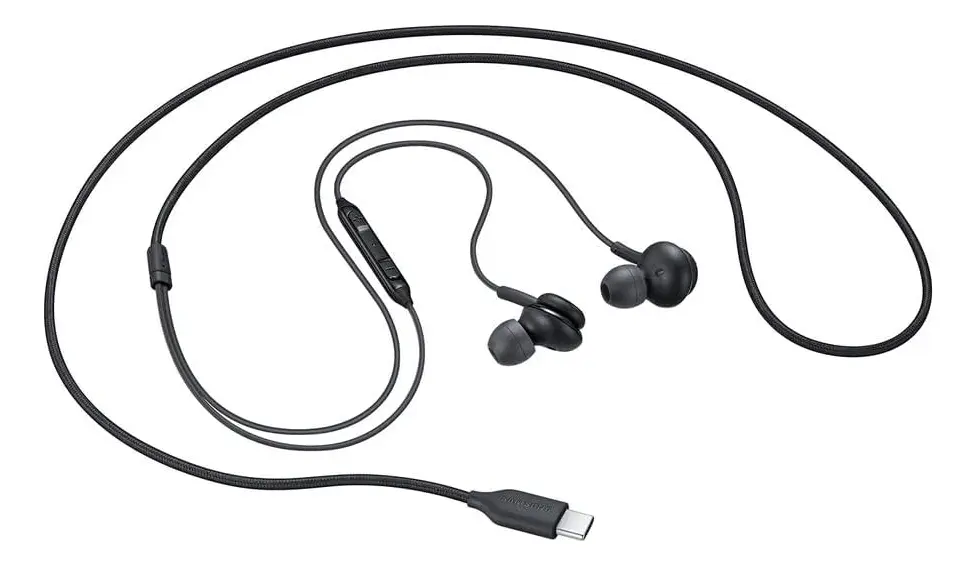 Auriculares AKG M21 Con Cable Tipo C Y Micrófono Negro