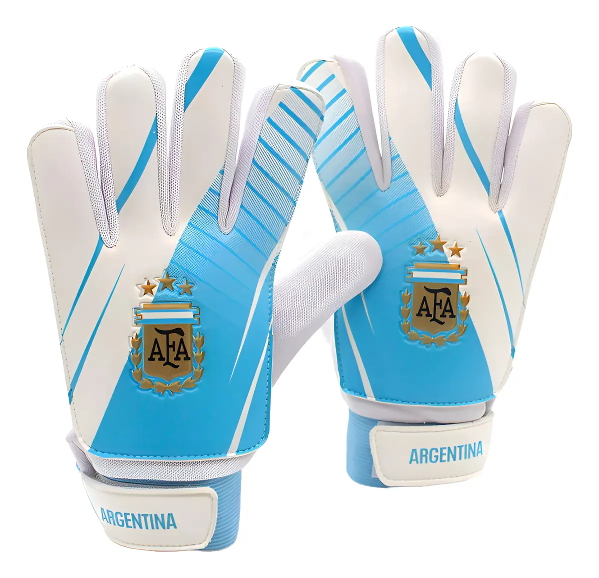 Guantes De Arquero Drb Argentina Afa Niño Talle 5 Y 6