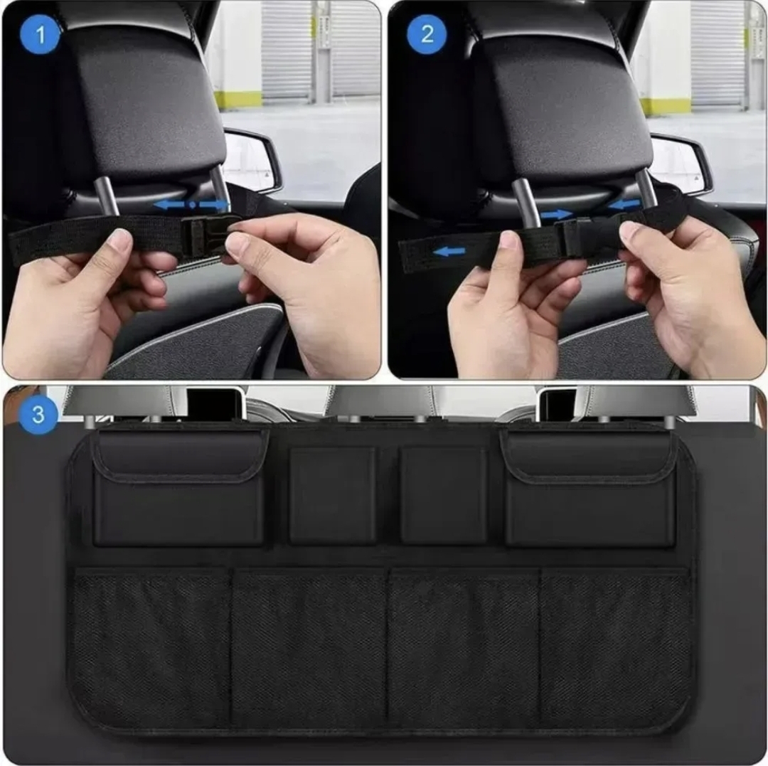 Organizador Baúl Auto Jalomi Plegable Reforzado 85x45cm