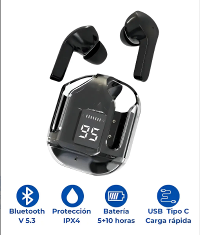 Auriculares Bluetooth 5.0 Fan Pro Air31 In-ear Con Estuche