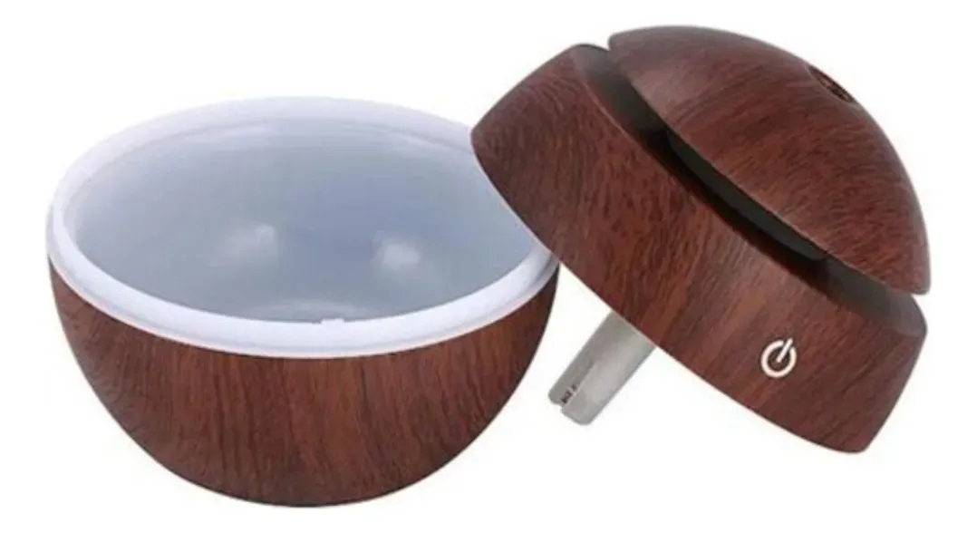 Humidificador Aromatizador Ambientes USB Luz Led 150ml