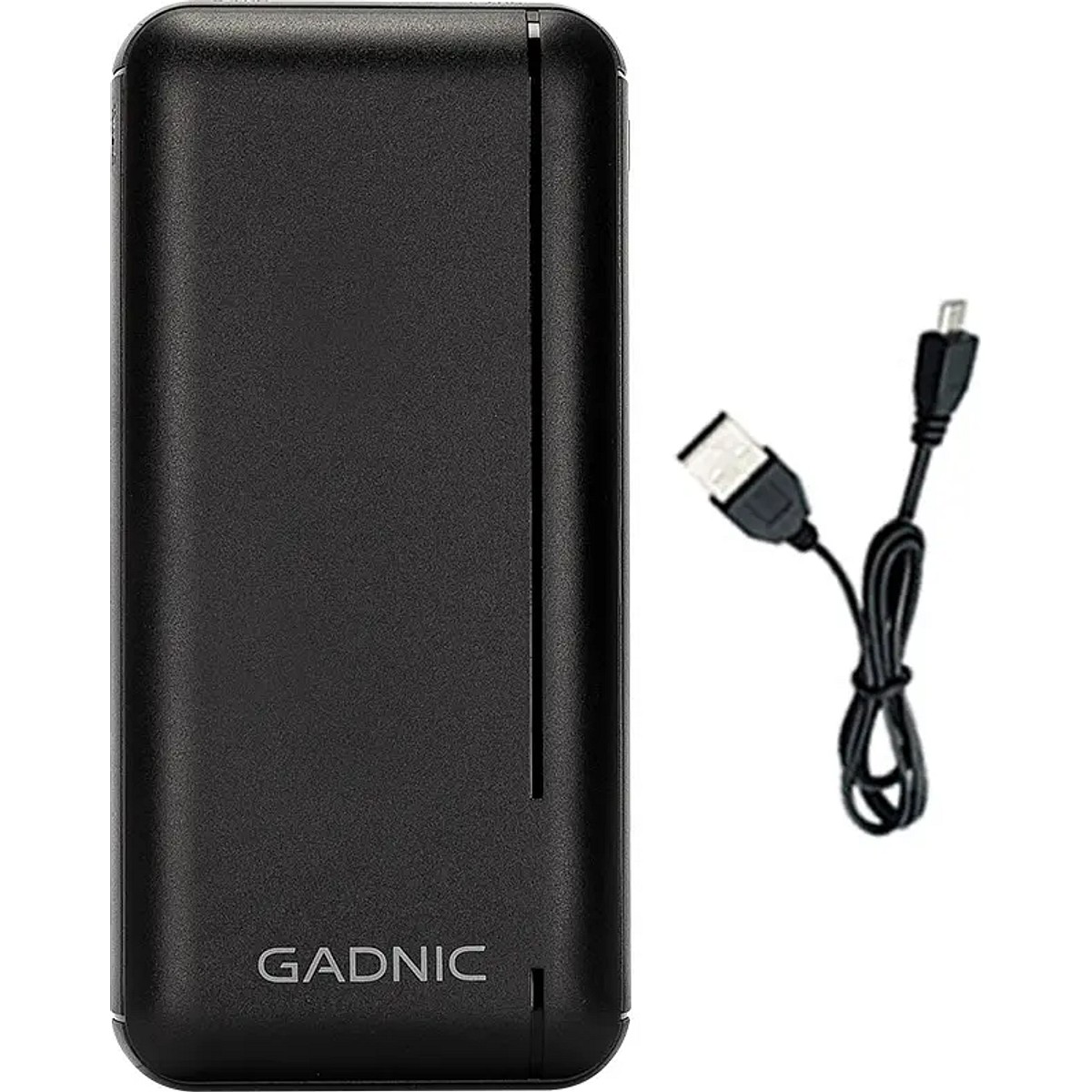 Power Bank Gadnic 25000mah Carga Rápida Usb-c Y Micro Usb