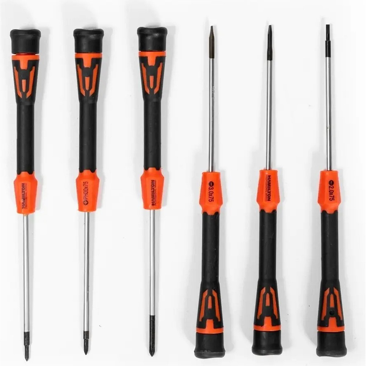 Set Destornilladores Precision Hamilton DE06 6 Piezas Iman