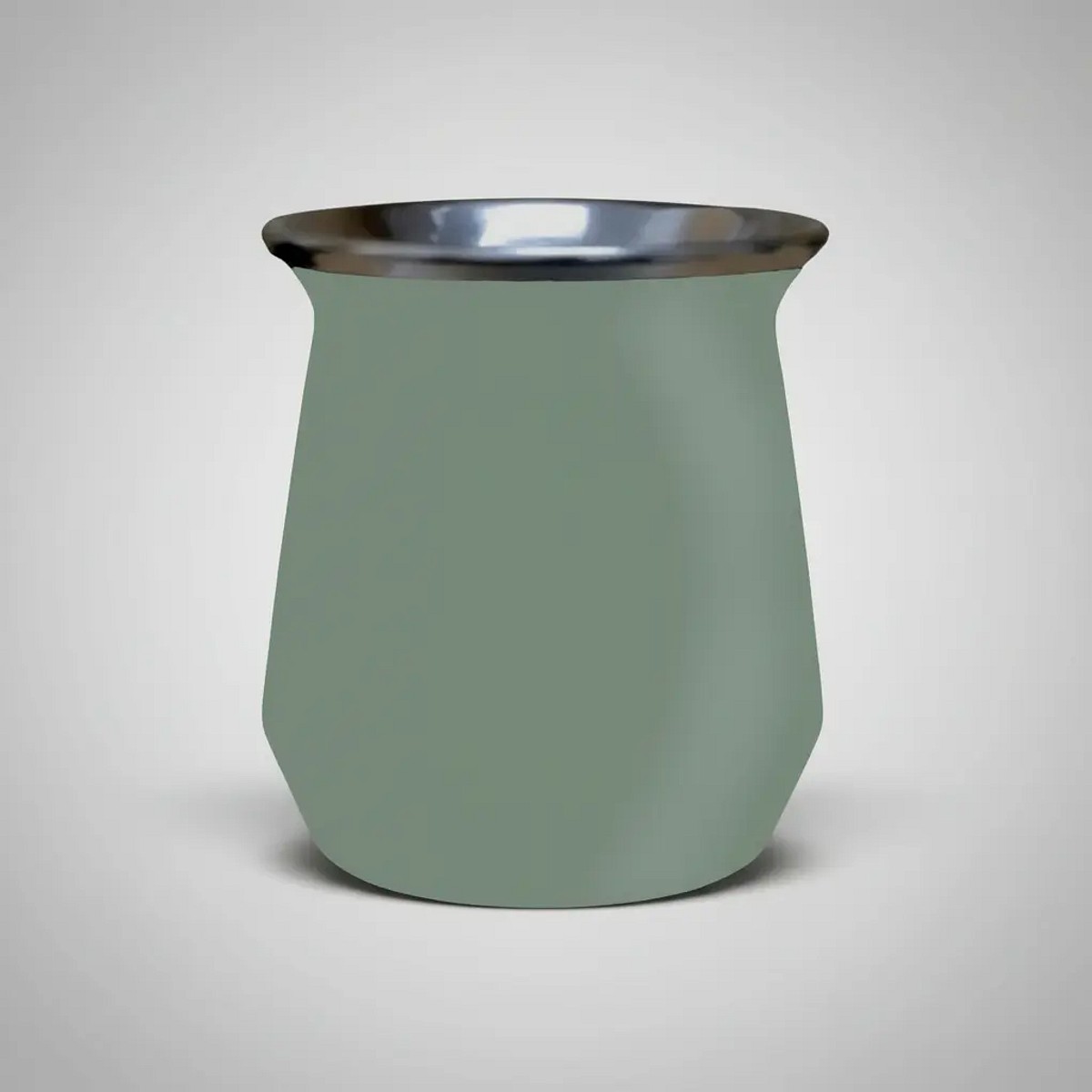 Mate Acero Inoxidable Rumbotex Lisa Verde Termico 150ml