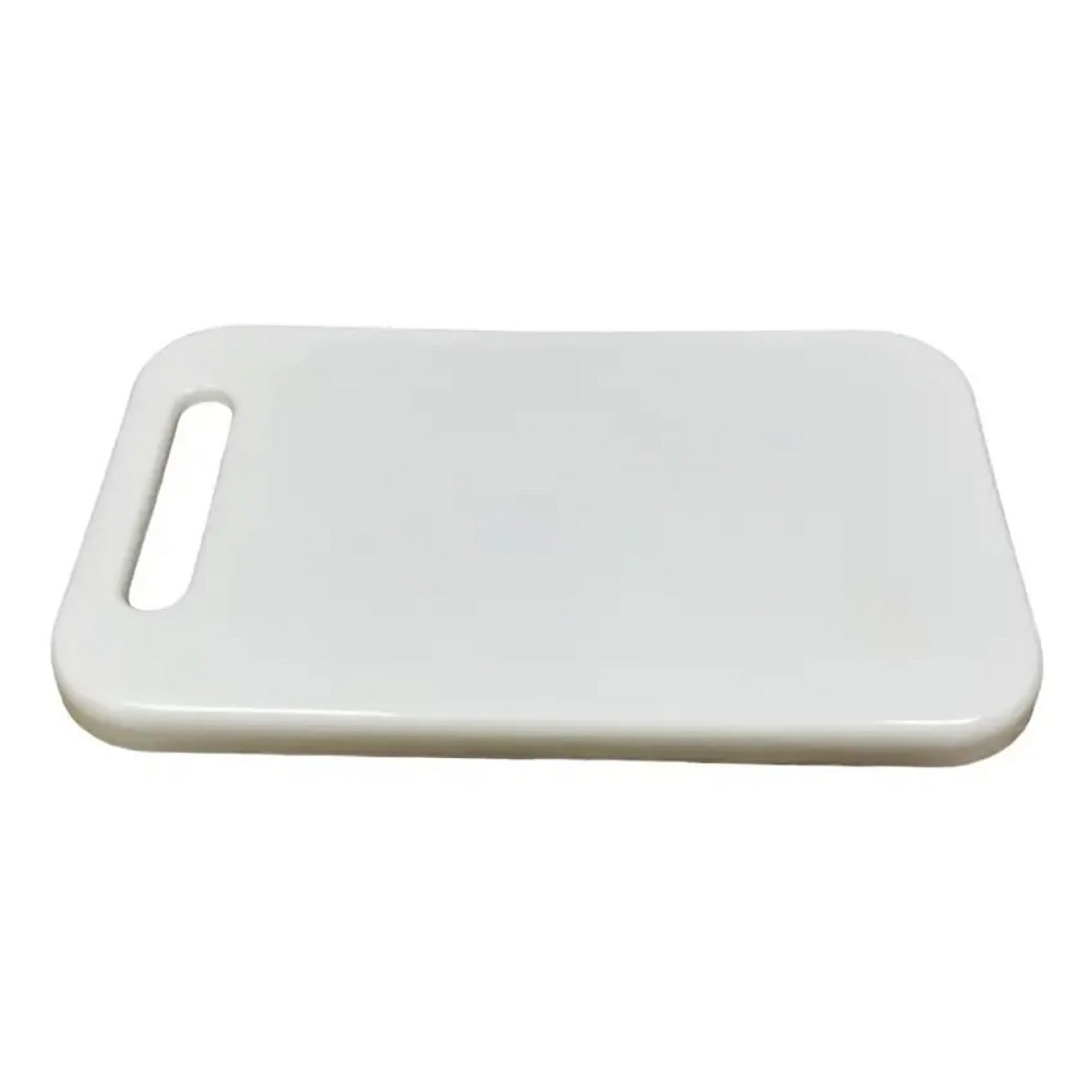 Tabla Picar Chica JNG Plast Plastico Blanco 25x15 Manija