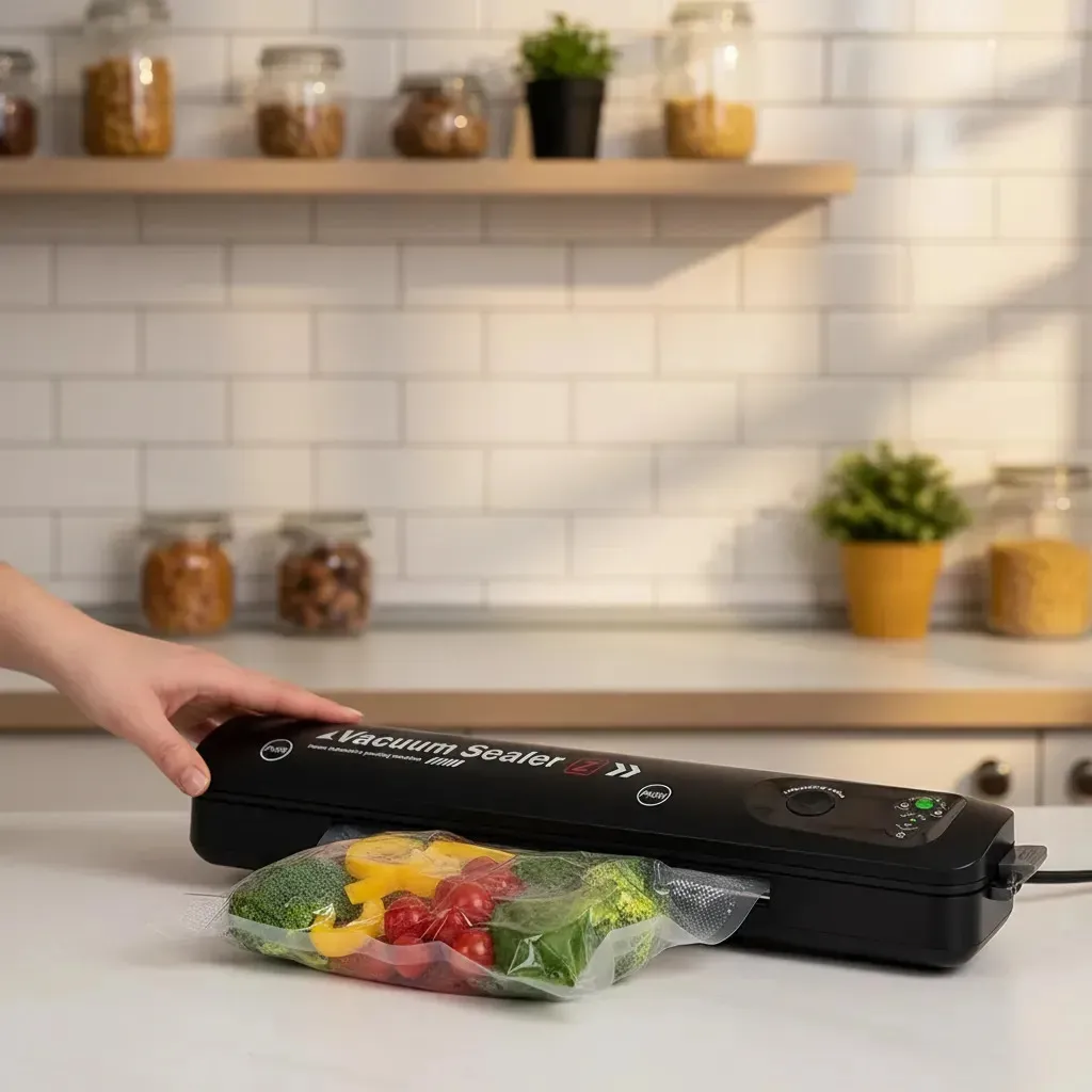Máquina Selladora Al Vacío Automática Profesional + Bolsas