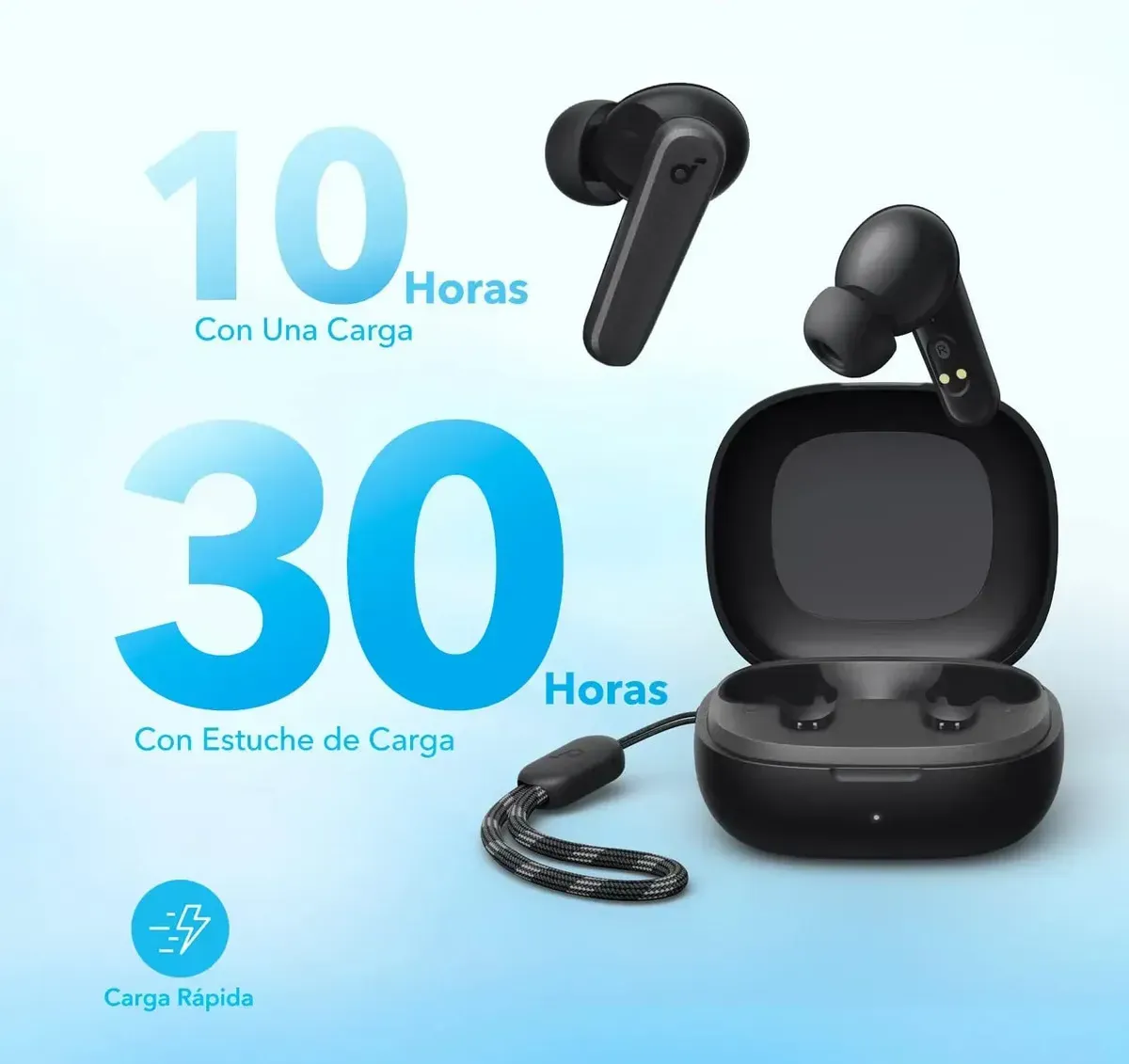Auriculares Anker Soundcore P25i Bluetooth 5.3 IPX5 30h