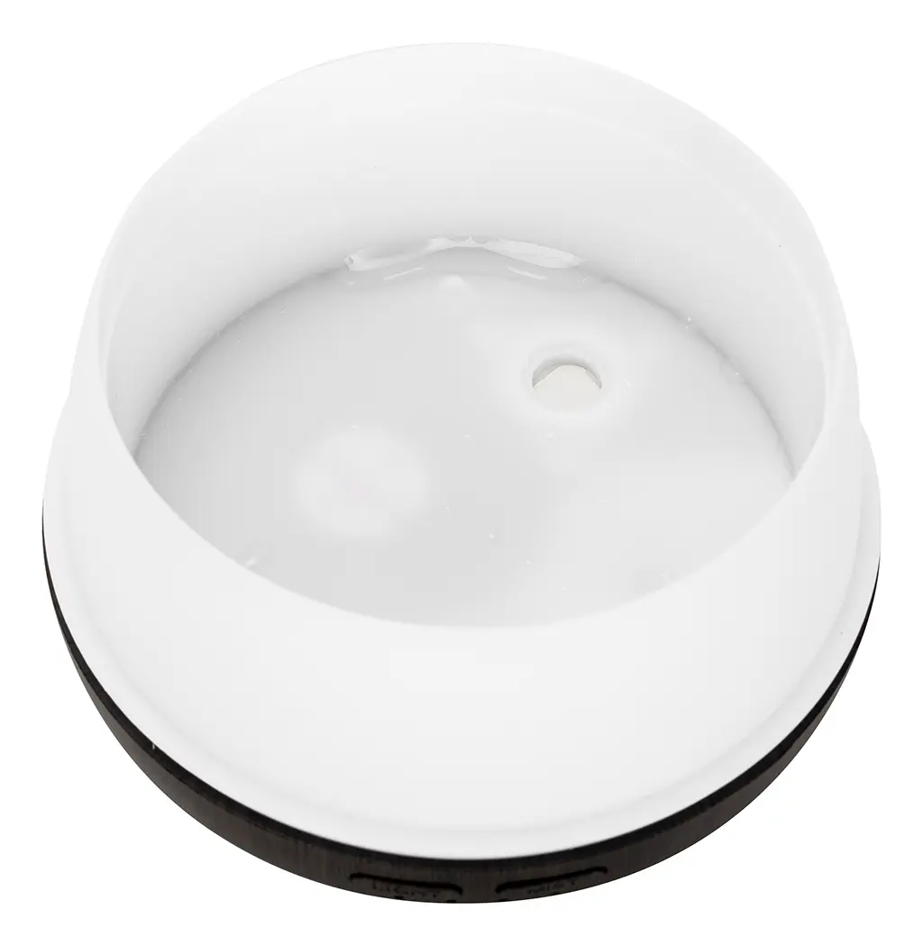 Difusor Humidificador Gadnic 300ml Efecto Madera Luz Led