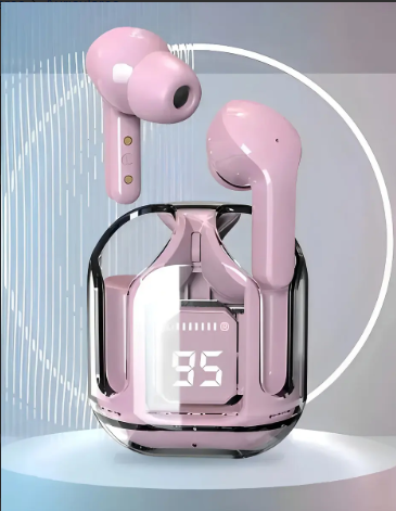 Auriculares Bluetooth Air31 Fan Pro F9-5 Rosa Display